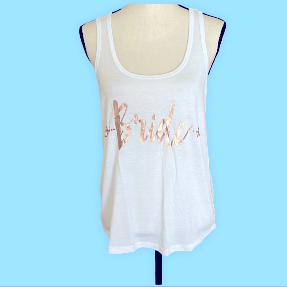 Racerback Bride Tank